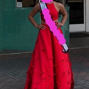 Prom dress pageant dress